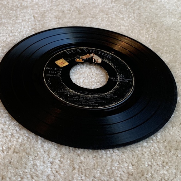 Vintage Elvis Presley Jail House Rock 7” Vinyl Record - Picture 8 of 9